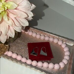 925 Silver Geometric Earrings